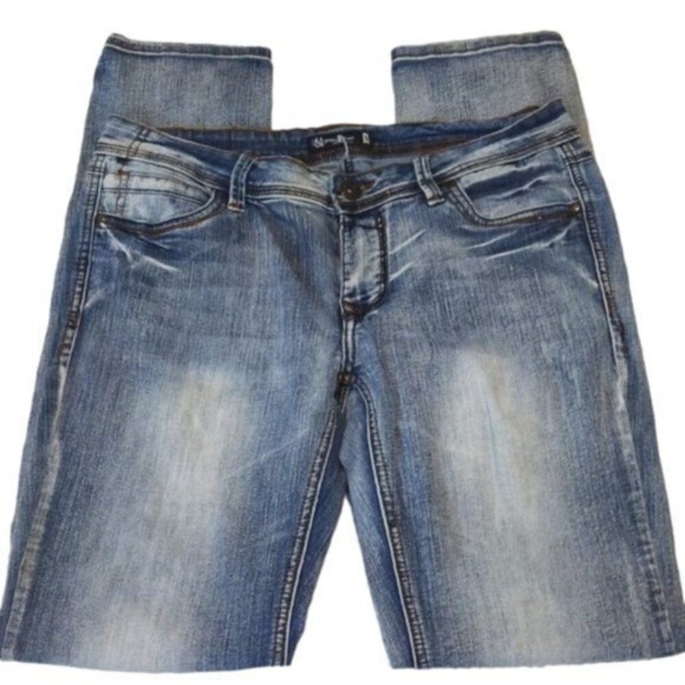 Women's I&M Premium Jeans Back Pocket Straight Leg Jeans Size 9 EUC #0444